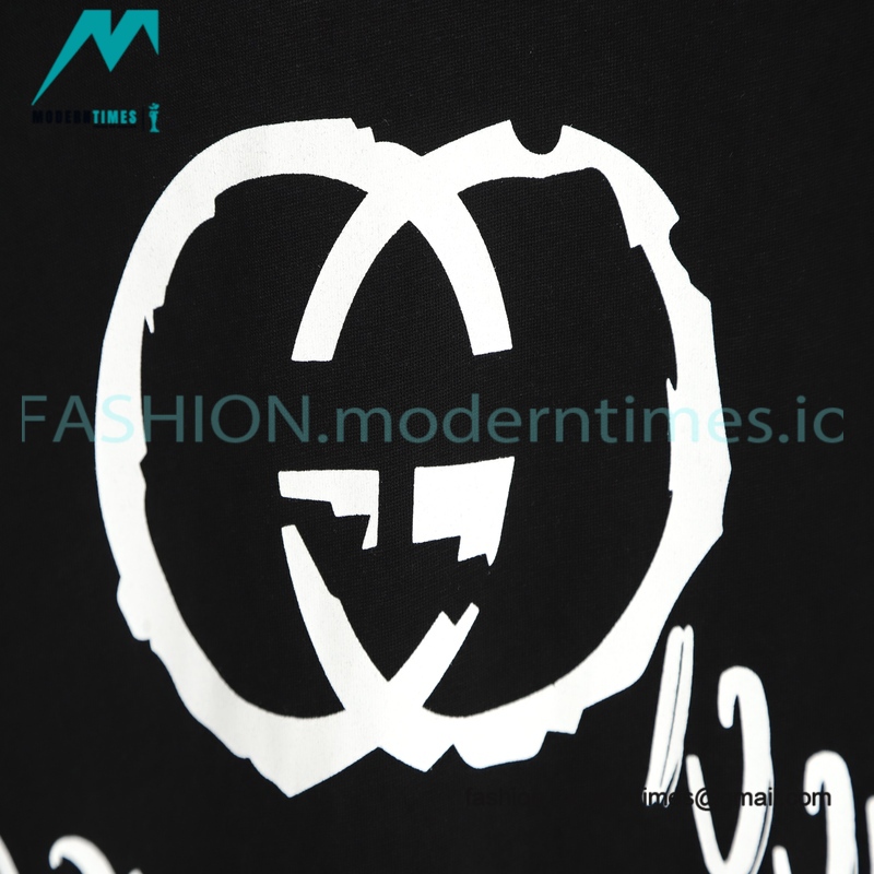 Gucci - Balenciaga Double G-B Print Short Sleeve T-shirt
